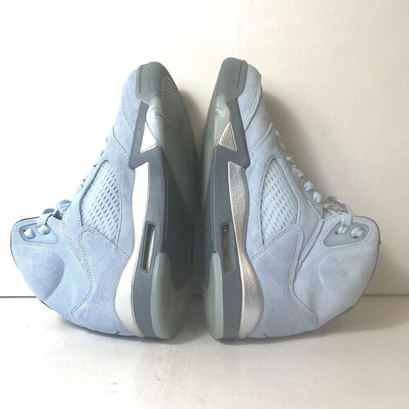 Nike Air Jordan 5 Retro Blue Bird Women's Size 9.5 EU 41 DD9336-400 EUC with Box - Picture 8 of 13